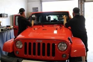 Jeep Wrangler Windshield Replacement