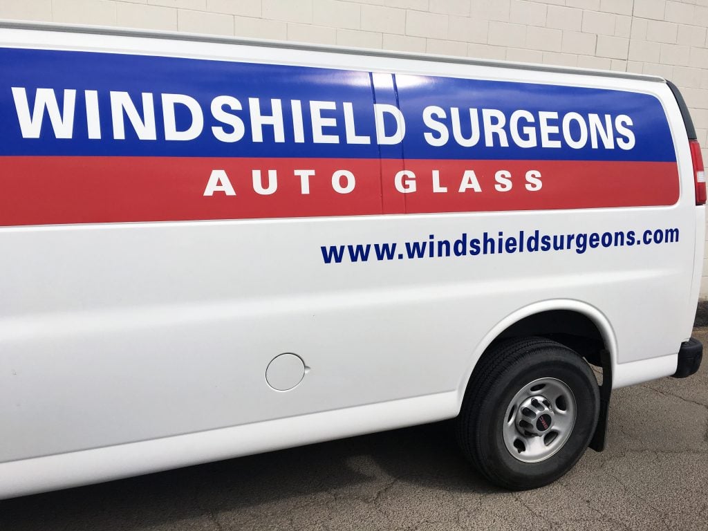 Windshield Surgeons Service Van