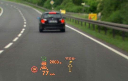 Windshield Heads Up Display 